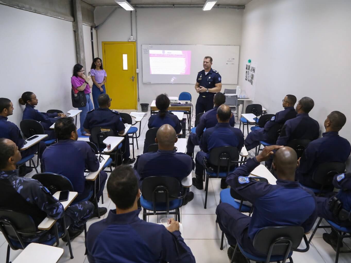 SPMJ treina Guarda Municipal sobre acolhimento às mulheres vítimas de violência