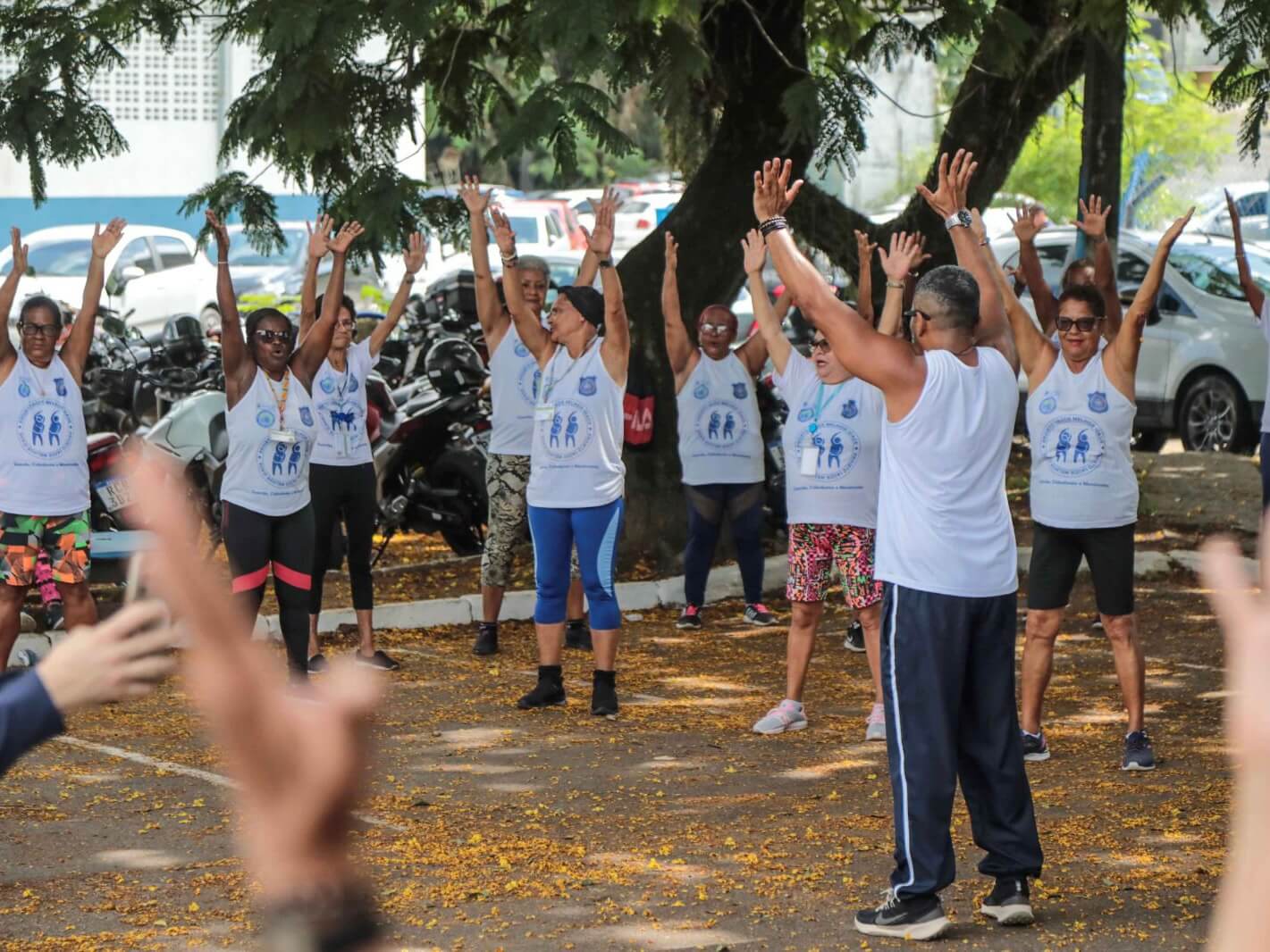 Aulas de Educação Física da Guarda Civil trazem qualidade de vida a idosos de Salvador