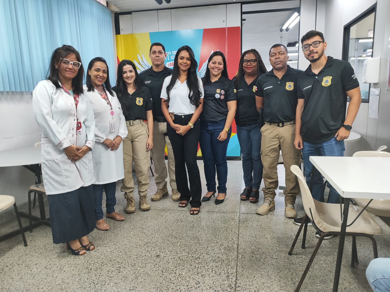 Hemoba e Polícia Civil da Bahia promovem campanha de doação de sangue