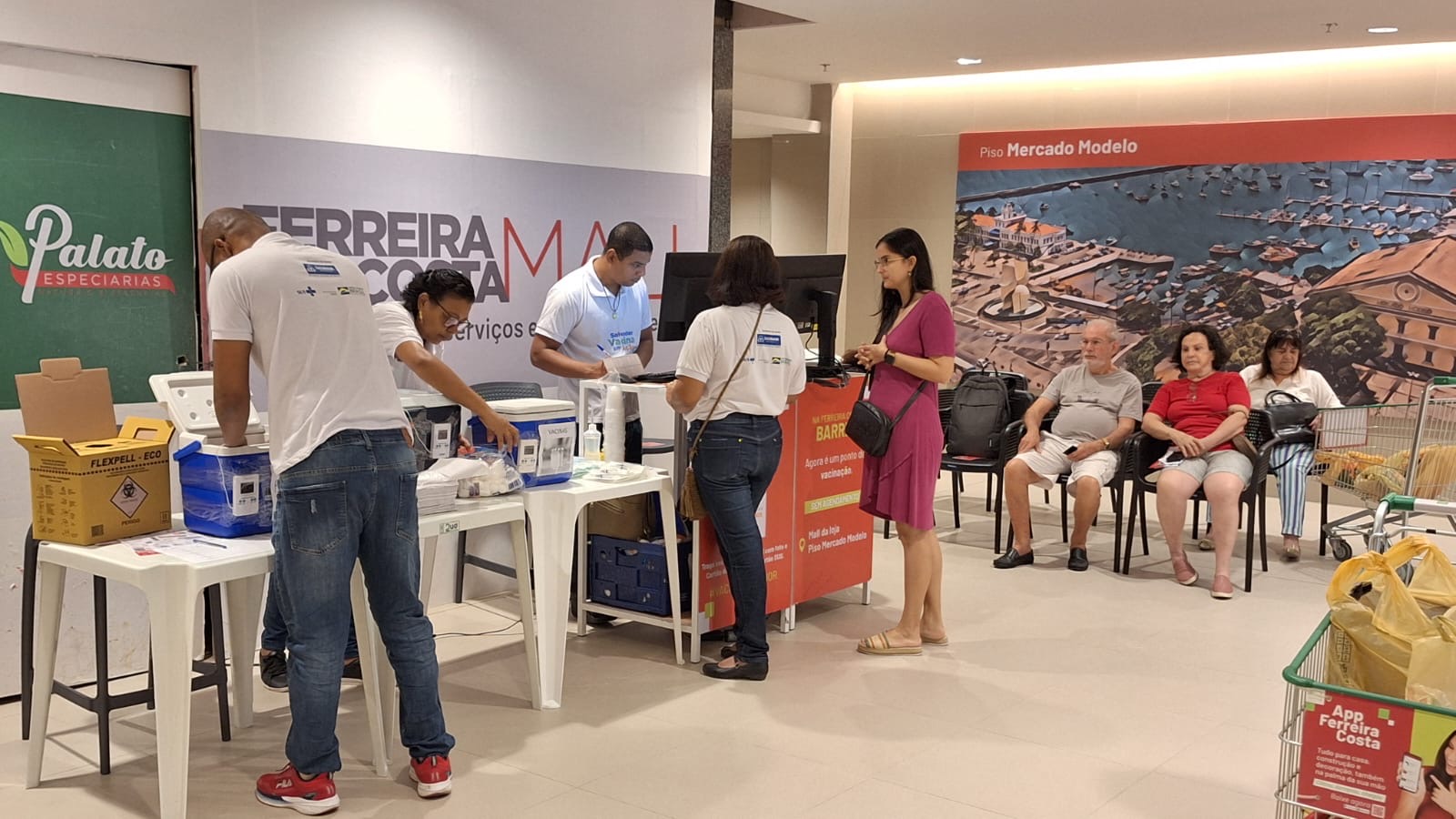 Ferreira Costa dos Barris é posto de vacinação