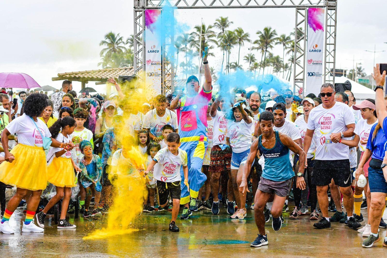 A 7ª Corrida Colorida Martagão Gesteira acontece neste domingo (9)